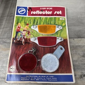 Set riflettore raggi 6 vie prodotti ciclo 1974 vintage #514 ~ Made in Japan - Foto 1 di 4