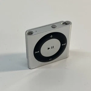 Apple iPod Shuffle 4th Generation 2GB Silver & Black A1373 - Picture 1 of 5