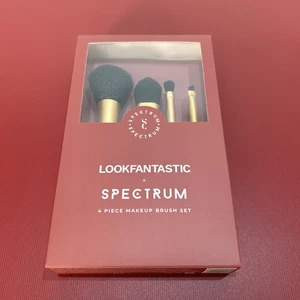 Spectrum X Look Fantastic 4 Piece Make Up Brush Set Brand New In Box - Picture 1 of 5