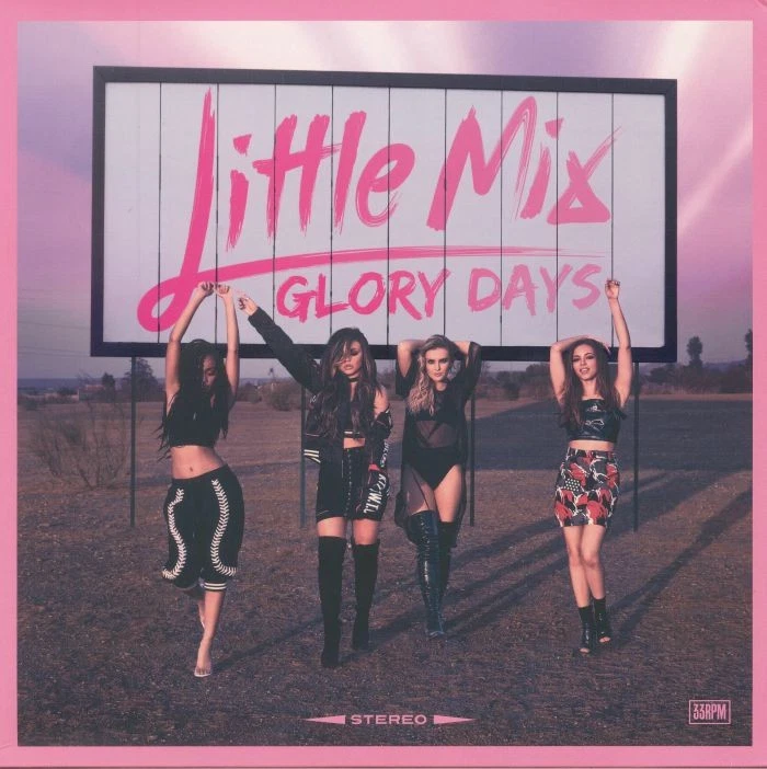 LITTLE MIX - Glory Days (Record Store Day 2017) - neon pink vinyl LP + insert - Image 1 of 1