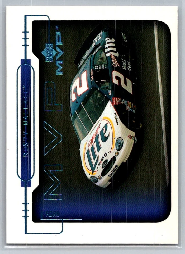 💎2000 Upper Deck MVP #63 Rusty Wallace - Penske-Kranefuss Racing💎 - Image 1 of 2