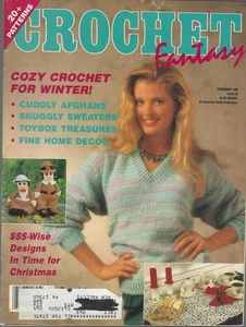 Rivista Fantasia Uncinetto - Dicembre 1990 - Numero 64 - Foto 1 di 2