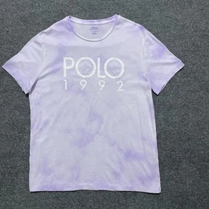 Polo Ralph Lauren Hemd Herren Large Lila 1992 Outdoor Preppy - Bild 1 von 14