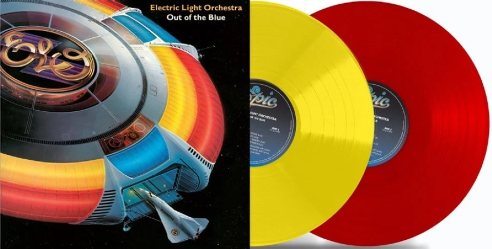 ELECTRIC LIGHT ORCHESTRA Sealed Ltd 2025 OUT OF BLUE COLORED 2 VINYL RECORD SET - Image 1 of 1