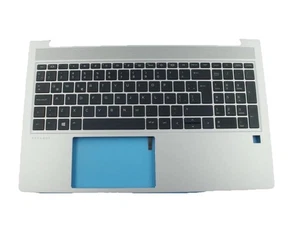 For HP ProBook 450 G8 455 G8 US Palmrest Keyboard Bezel Cover M21742-001 silvNEW - Picture 1 of 1