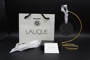 LALIQUE CRYSTAL ORNAMENT PURPLE 2024 LIERRE IVY ANNUAL XMAS. NIB - Picture 1 of 11