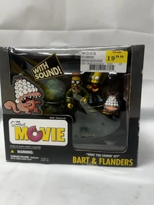 SIMPSONS MOVIE BART & FLANDERS SET IN SCATOLA MCFARLANE TOYS 2007 SIGILLATO - Foto 1 di 6