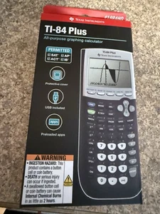 Texas Instruments TI-84 Plus Graphing Calculator - Black - Picture 1 of 1