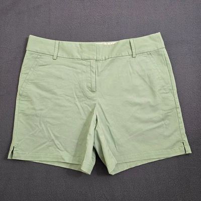 Pantalón Corto Ann Taylor LOFT Mujer 10 The Riviera 6" Verde Menta Nuevo Con Etiquetas Foto 1 de 4