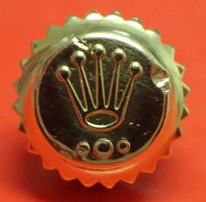 ROLEX 704 8 Gold Crown 7mm 16518 16523 16528 16613 16618 16803 16808 16628 - Picture 1 of 10