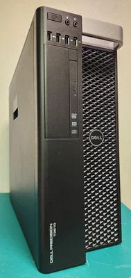Dell Precision T3610 Workstation Intel Xeon 16G Ram 256G SSD AMD GPU Win 10 Pro - Bild 1 von 4