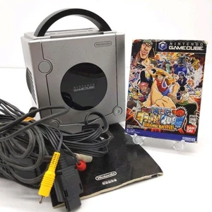 Consola Nintendo GameCube Plateada Usada Auténtica Consola de Juegos 3D - Imagen 1 de 20