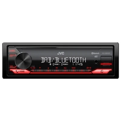 Jvc Autoradio KD X282DBT Bluetooth DAB+ Schwarz - Bild 1 von 4