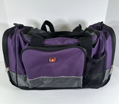SWISSGEAR Duffel Bag 18” - Purple - Excellent Travel And Gym Bag - Image 1 of 4