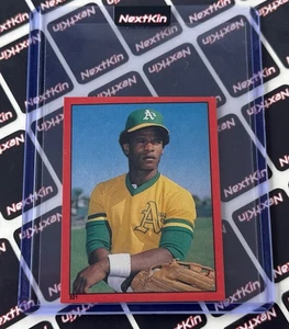 1982 Topps Sticker #221 Rickey Henderson Oakland Athletics A's 82 Topps Sticker - Picture 1 of 2