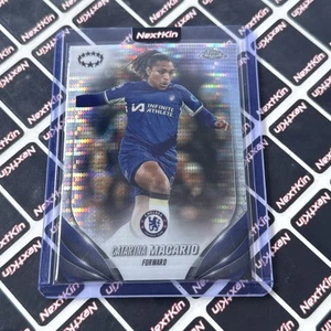 2023-24 Topps Chrome UEFA Women's Catarina Macario Pulsar Prizm Chelsea, USWNT - Picture 1 of 2