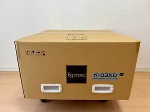 Esoteric K-03XD SE SACD Player Silver AC 230V Made in Japan NEW MODEL - Picture 1 of 1