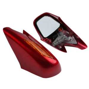 Espejos retrovisores rojos señales de giro naranjas aptos para Honda ST1300 1300 2002-2011 - Imagen 1 de 4