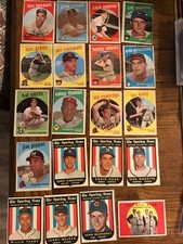 Arnie Portocarro 1959 Topps Baseball Card (Auction Is For The One Card In Title)