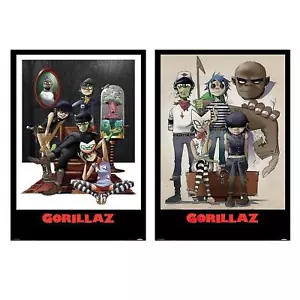 Gorillaz Poster 2er-Set 61 x 91,5 cm - Bild 1 von 3
