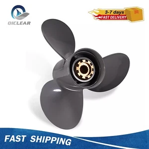 Prop 13 1/4 x 17 Aluminum Boat Propeller for Honda 60-130HP 15 Spline Tooth,RH - Picture 1 of 6