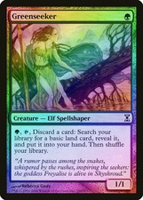 Greenseeker FOIL Time Spiral PLD Green Common MAGIC GATHERING CARD ABUGames