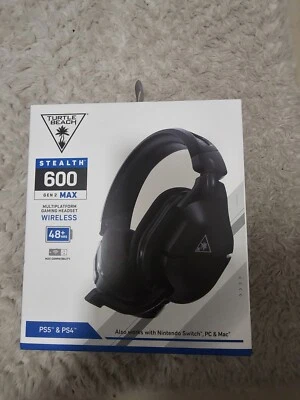 Turtle Beach Stealth 600 Gen 2 MAX Gaming Headset for PS4™ & PS5™ – Black - Image 1 of 4