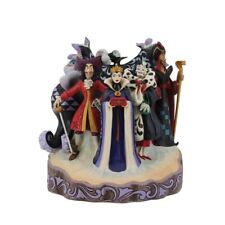 Disney Traditions Carved by Heart Villains Figurine 6010880 Brand New & Boxed