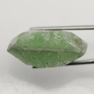 Cristal aguamarina verde berilo hidrotermal de 20 quilates coleccionable laboratorio cultivado áspero - Imagen 1 de 5