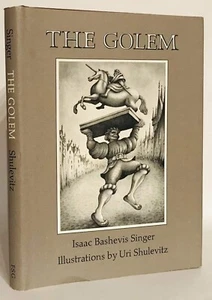 THE GOLEM by Isaac Bashevis Singer, 1st Printing, Ills. by U. Shulevitz, HC, LN! - Imagen 1 de 1