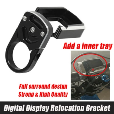 TARAZON Aluminum Digital Display Relocation Bracket for SUR-RON Light Bee X for Segway