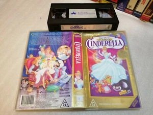CINDERELLA Collectors Edition - Walt Disney Collection Rare Classic VHS CARTOON - Picture 1 of 1