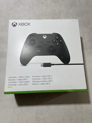 Original Microsoft Xbox Wireless Controller Carbon Black Series X / S / - Bild 1 von 2