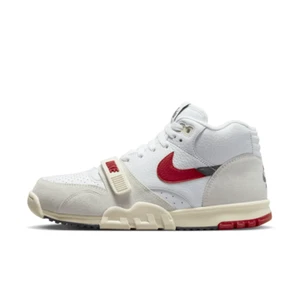 DZ2547-100 Nike Air Trainer 1 Weiß Herren Turnschuhe Freizeitschuhe Sneakers - Picture 1 of 9