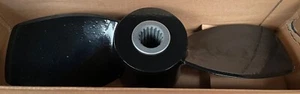Volvo Penta Saildrive Aluminum 2 Blade Boat Propeller 14" x 11 Pitch LH 21351275 - Foto 1 di 2
