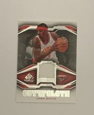 2007-08 SP Authentic Josh Smith Cut From The Cloth Jersey Atlanta Hawks