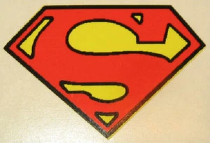 Mego Custom Brust Aufkleber für 12" Figur Superman - Bild 1 von 1