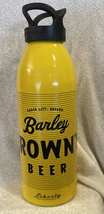 Botella de agua de metal Liberty Bottleworks cerveza cebada browns 30 oz. Hecho en USA - Imagen 1 de 5