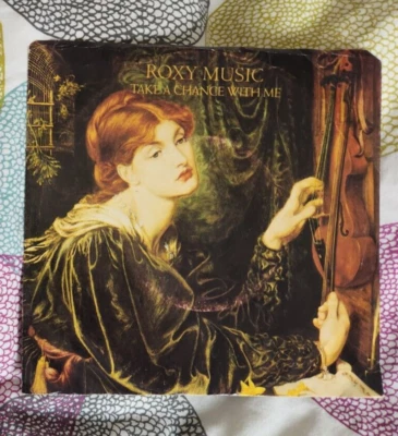 Roxy Music Take A Chance With Me/India original 1982 canadian 7" single w/sleeve - Image 1 of 2