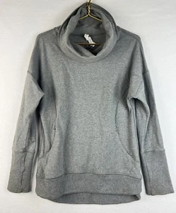 Lululemon Rest Day Women's Gray Cowl Neck Pullover Athletic Sweatshirt Size 6 - Picture 1 of 7