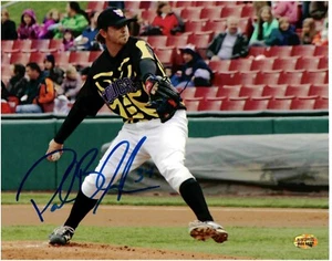 Paul Blackburn-Kane County Cougars/Cubs-Autographed 8x10 Baseball Photo - Picture 1 of 1