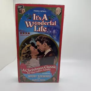 Frank Capra's "It's a Wonderful Life" Original VHS 1990 New Sealed - Picture 1 of 8