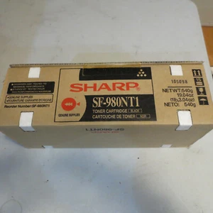 Genuine Sharp SF-980NT1 BLACK Toner Cartridge  - Picture 1 of 3