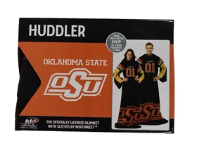 Northwest NCAA Erwachsene OSU Oklahoma State Cowboys Huddler Decke mit Ärmeln Neu - Bild 1 von 5