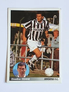 1996-97 Zinedine Zidane 1st Year Juventus #139 Panini Mejores Equipos de Europa - Picture 1 of 12