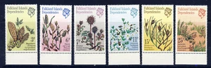 DEPENDENCIAS ISLAS MALVINAS QE II 1981 The Plants Set SG 89 a SG 94 MNH - Imagen 1 de 2
