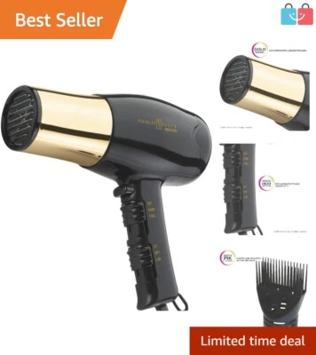 Secador de pelo de alta potencia de 1875 vatios con cable de 8 pies y accesorio de concentrador de aire Foto 1 de 4