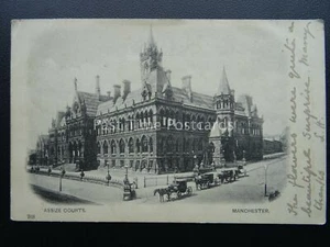 Postal Manchester ASSIZE COURTS en Great Ducie Street c1902 UB - Imagen 1 de 2