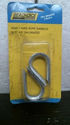 SEACHOICE Dedales Cuerda Galvanizada, Juego de 2, (43331) FS Foto 1 de 4