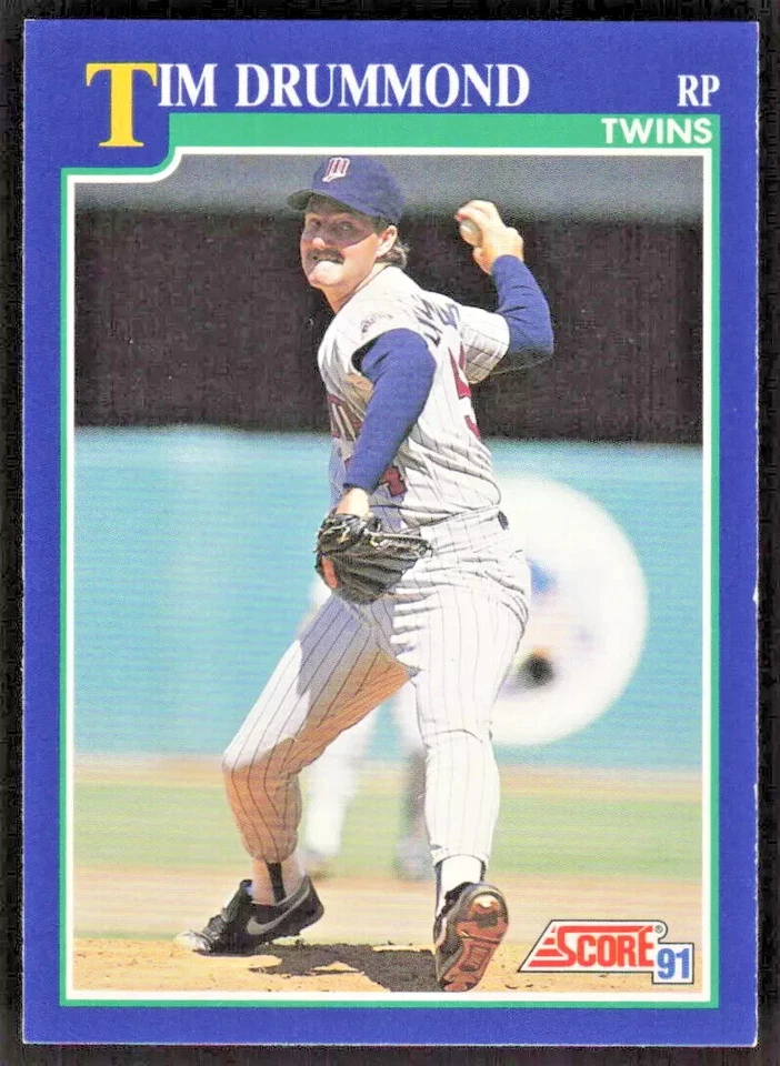 1991 Score   #76   Tim Drummond    Pitcher   Minnesota Twins  FREE shipping - Image 1 of 1